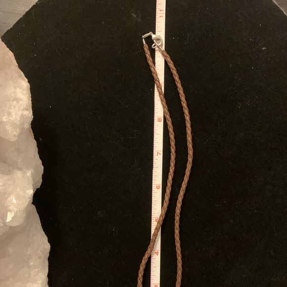 Handmade Dragonfly on braided cord brown. Very boho - Picture 5 of 5